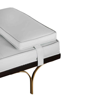 Peninsula Home Sigmund Soft Faux Leather Chaise