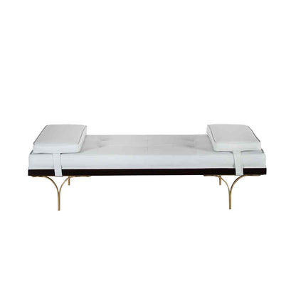 Peninsula Home Sigmund Soft Faux Leather Chaise