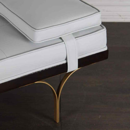 Peninsula Home Sigmund Soft Faux Leather Chaise