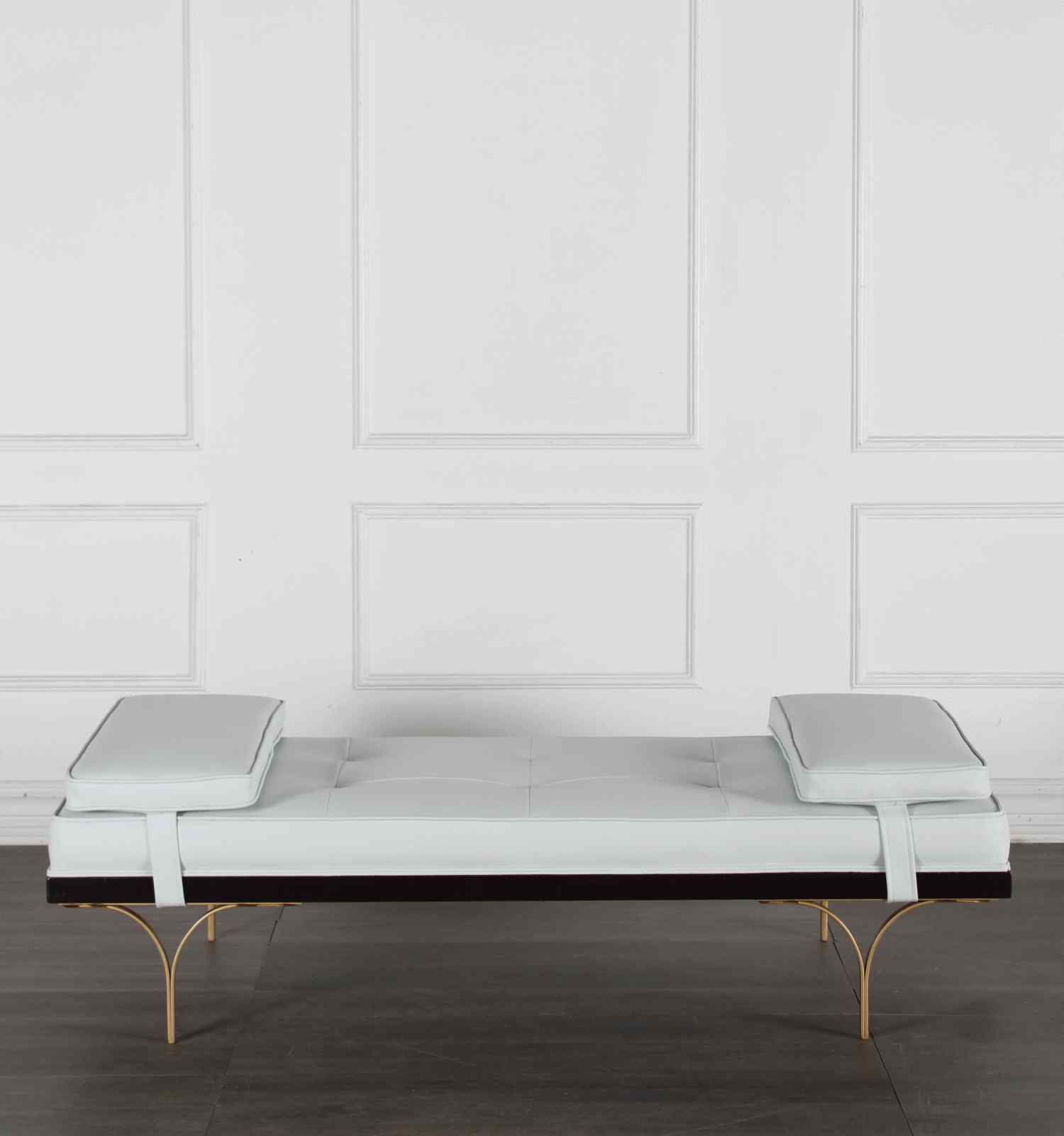 Peninsula Home Sigmund Soft Faux Leather Chaise