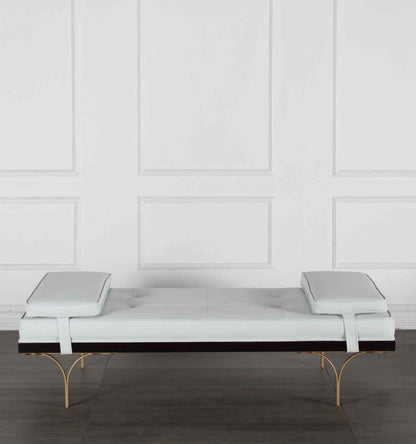 Peninsula Home Sigmund Soft Faux Leather Chaise
