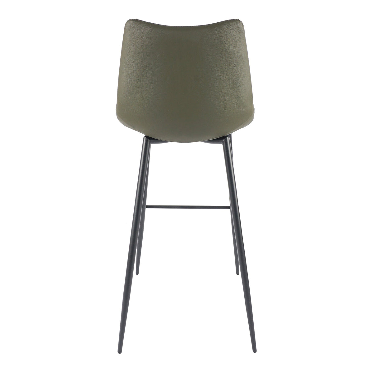 Moe's Home Alibi Vegan Leather Barstool 2PC