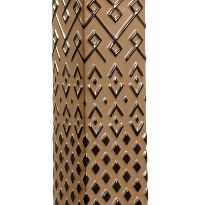 Wildwood Ujamaa Square Base Brown Table Lamp