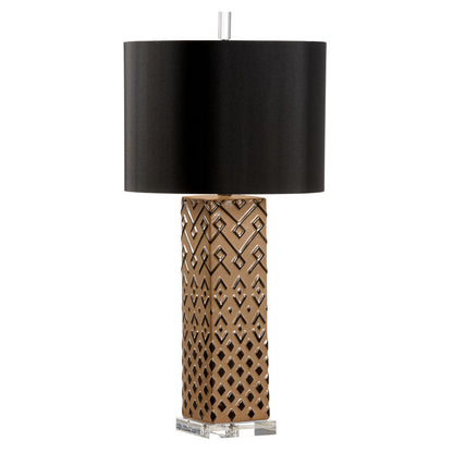 Wildwood Ujamaa Square Base Brown Table Lamp