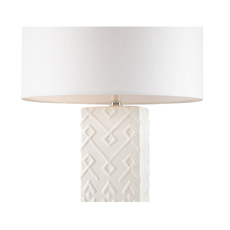 Wildwood Ujamaa White Table Lamp