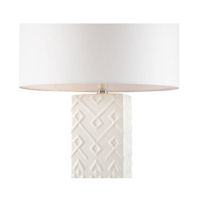 Wildwood Ujamaa White Table Lamp