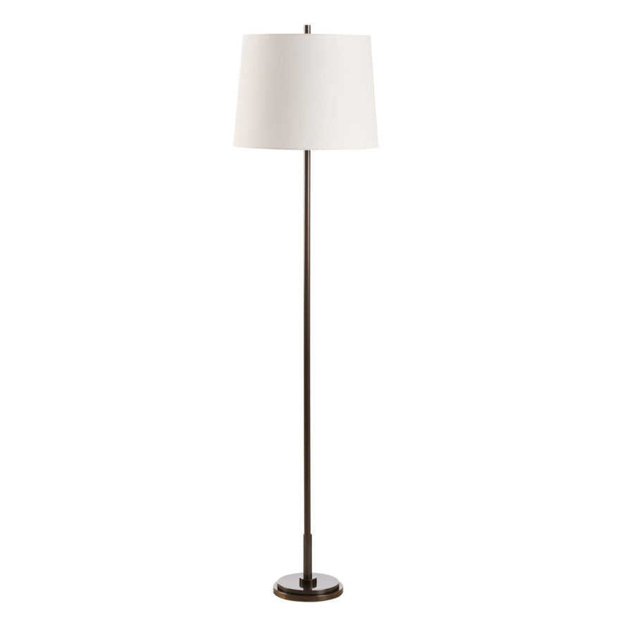 Underwood Metal Floor Lamp-Floor Lamps-Chelsea House-Dark Brown-LOOMLAN