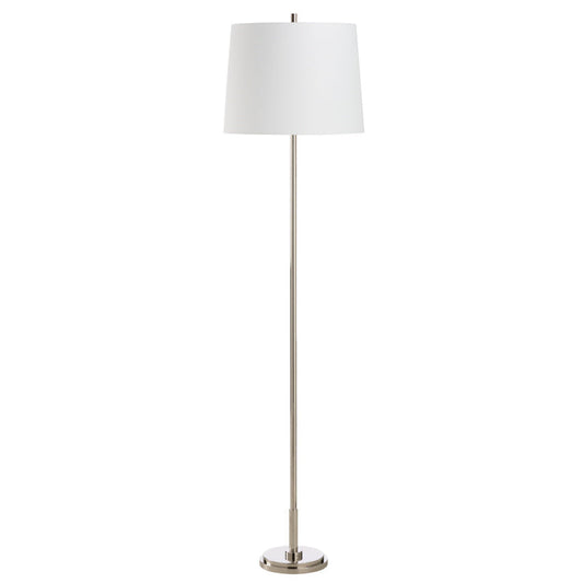 Underwood Metal Floor Lamp-Floor Lamps-Chelsea House-Silver-LOOMLAN