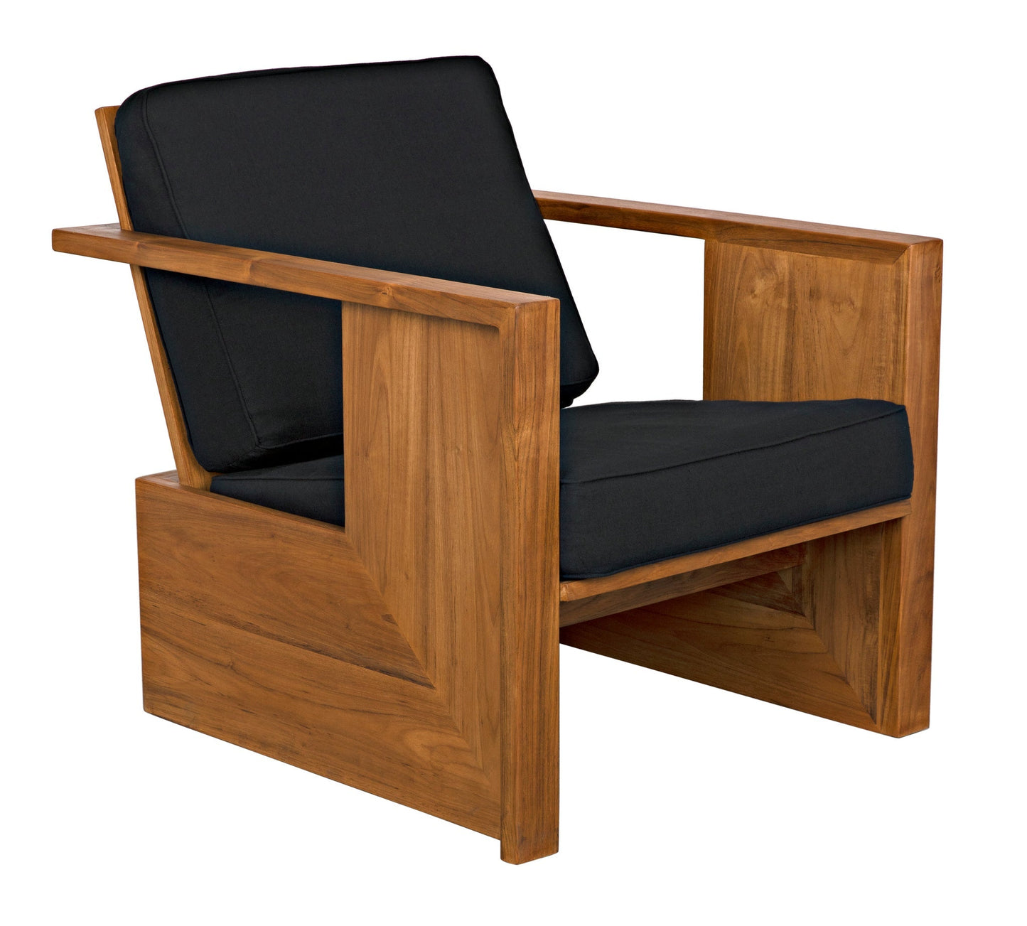 Ungaro Chair, Teak-Club Chairs-Noir-Sideboards and Things