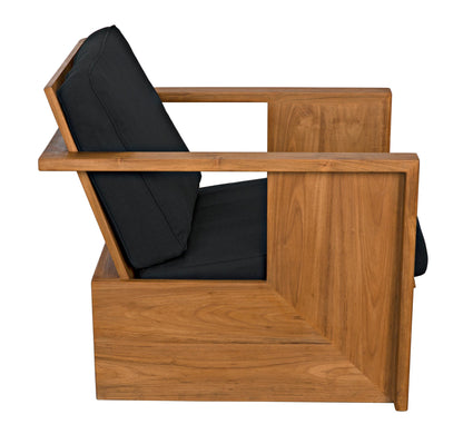 Ungaro Chair, Teak-Club Chairs-Noir-Sideboards and Things