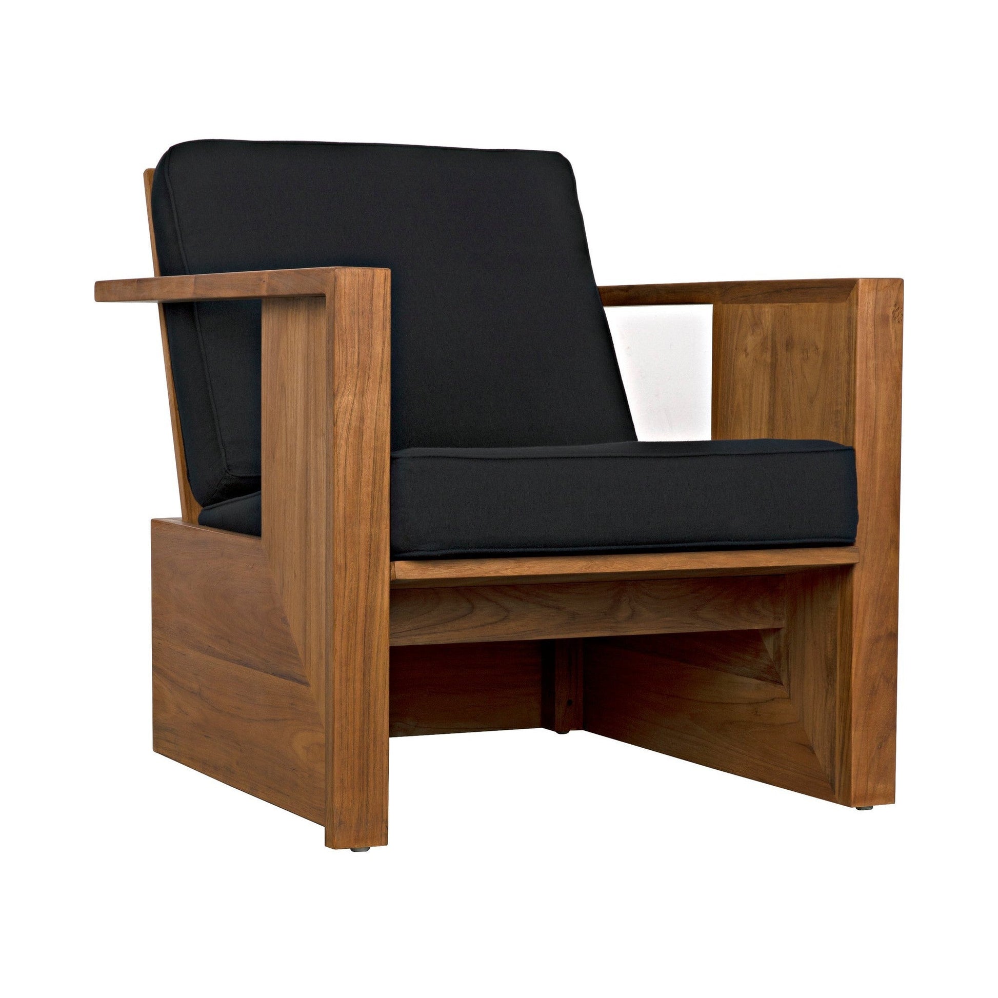 Ungaro Chair, Teak-Club Chairs-Noir-Sideboards and Things