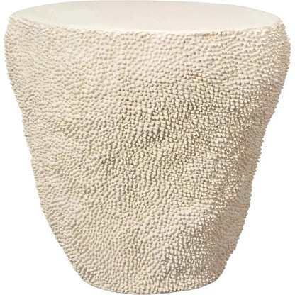 Uni Artisan Crafted Fiberglass Side Table