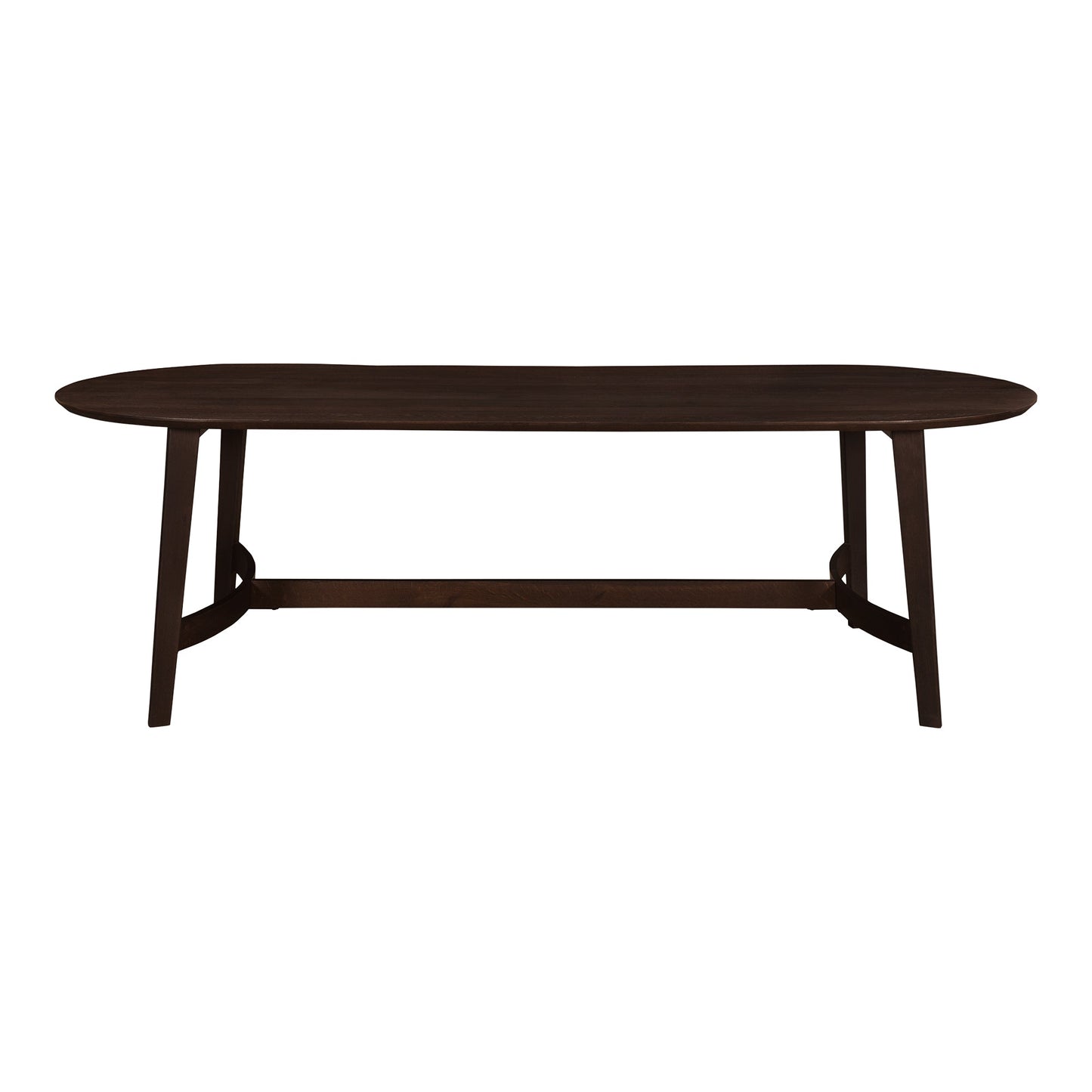 Trie Wood Oval Dining Table