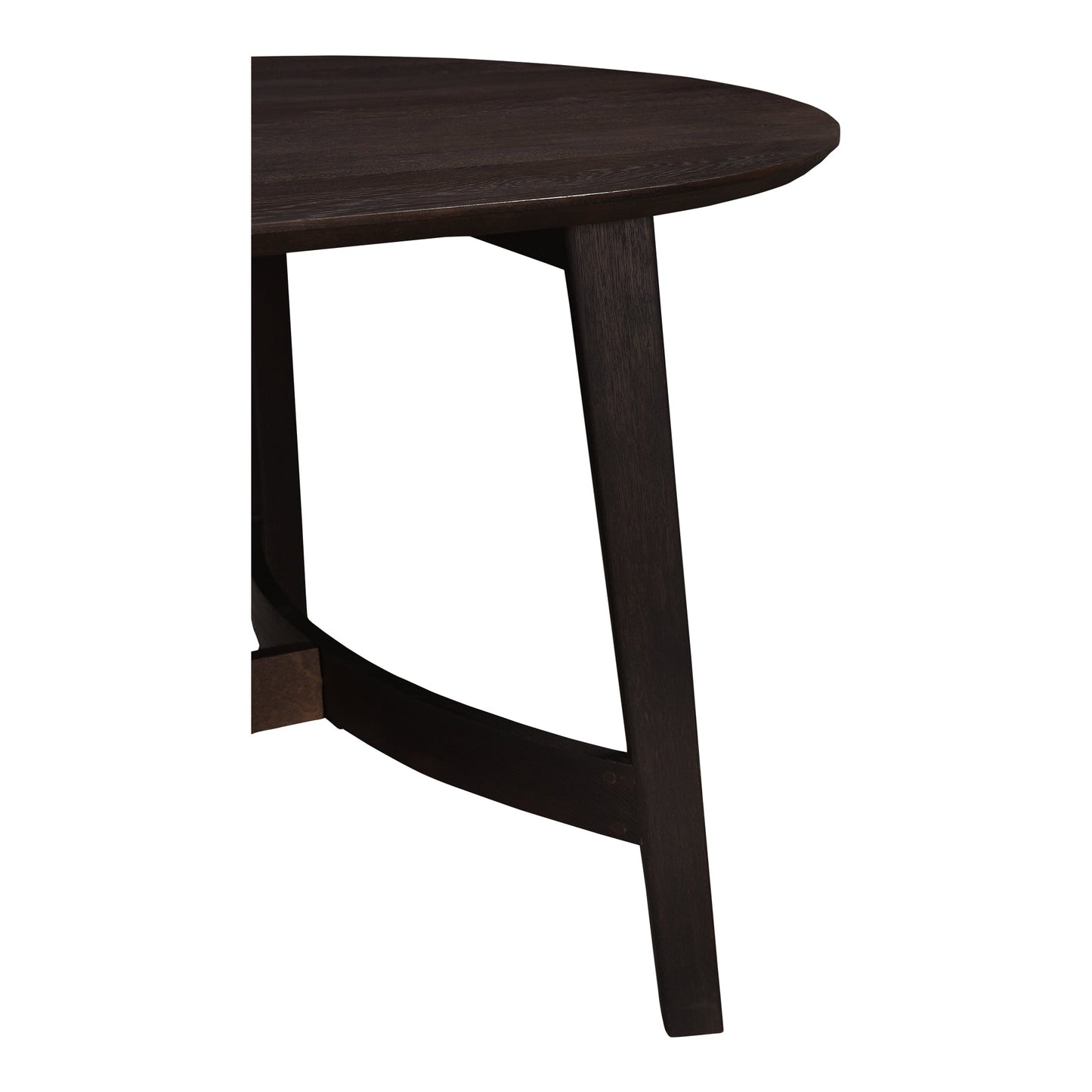 Trie Wood Oval Dining Table