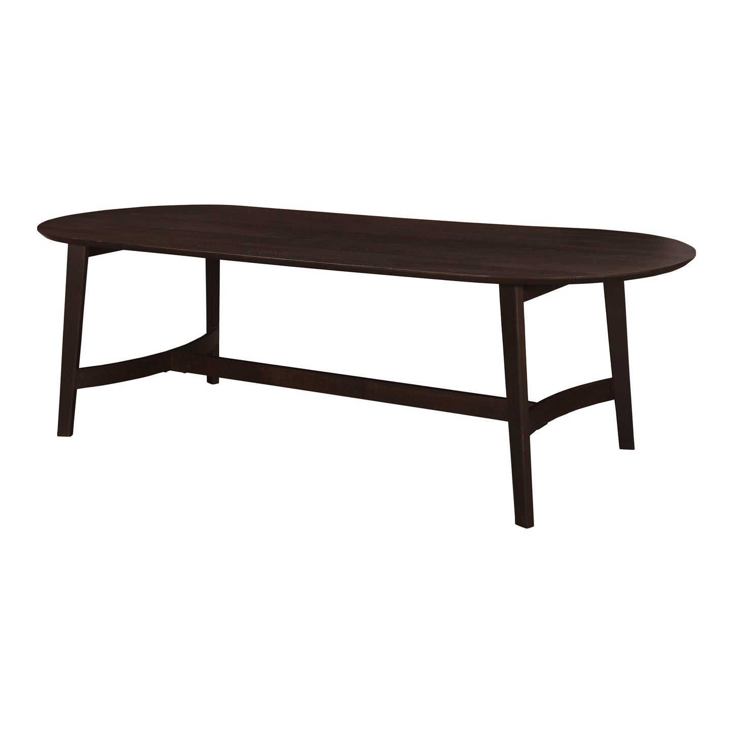 Trie Wood Oval Dining Table