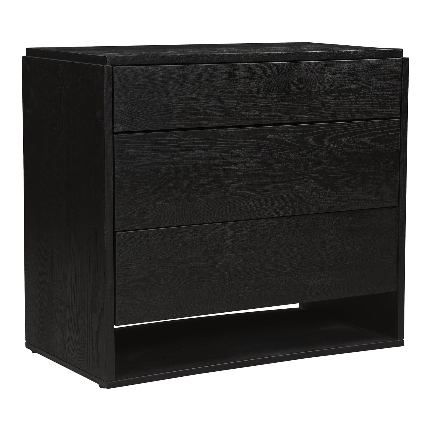 Quinton Wood 3 Drawer Nightstand