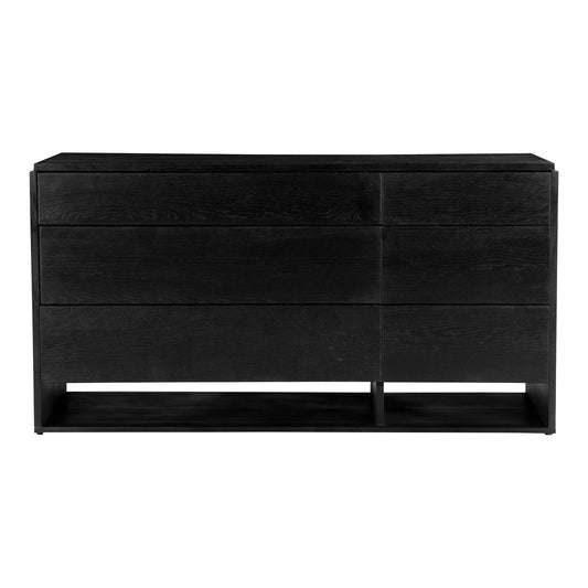 Quinton Wood Black Dresser