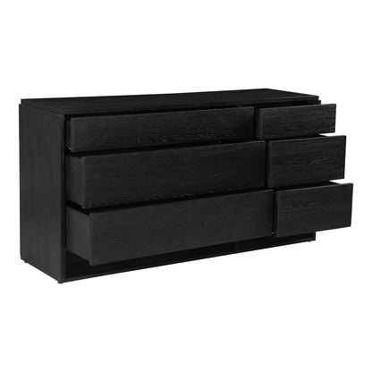 Quinton Wood Black Dresser