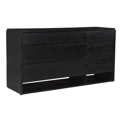 Quinton Wood Black Dresser