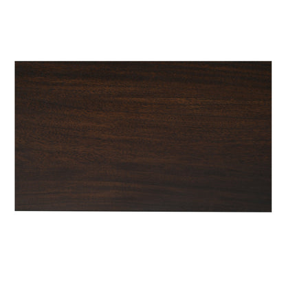 Vivian Solid Acacia Brown Wood Finish Bed