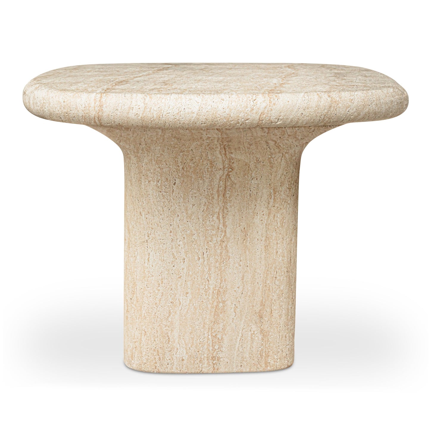 Moe's Home Warby Faux Travertine Outdoor Dining Table