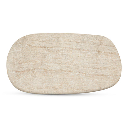 Moe's Home Warby Faux Travertine Outdoor Dining Table