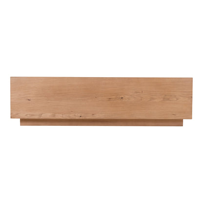 Acre Natural Solid Oak Rectangular Coffee Table