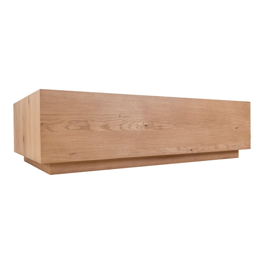 Acre Natural Solid Oak Rectangular Coffee Table