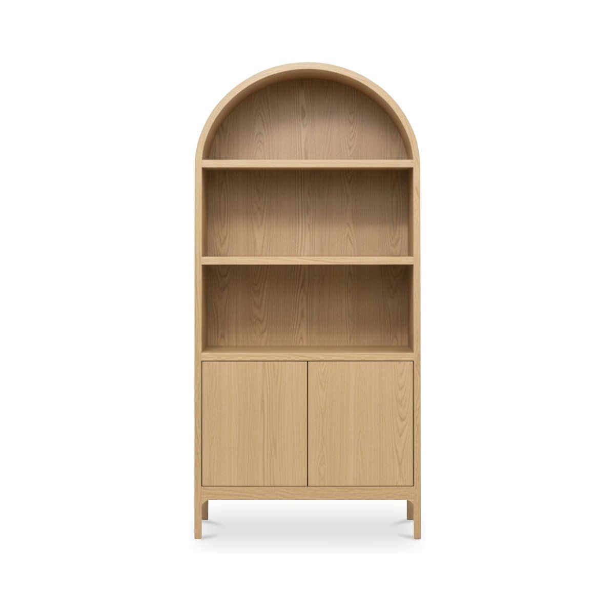 Wilde Wood Black Display Cabinet