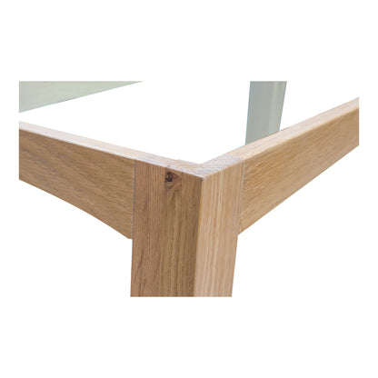 Harrington Wood and Glass Rectangular Console Table