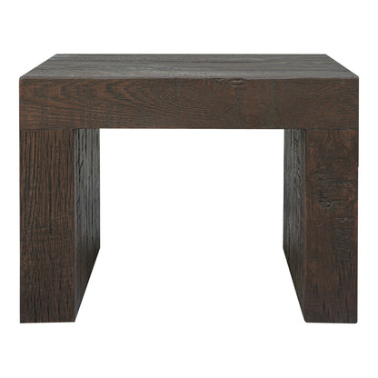 Evander Wood Side Table