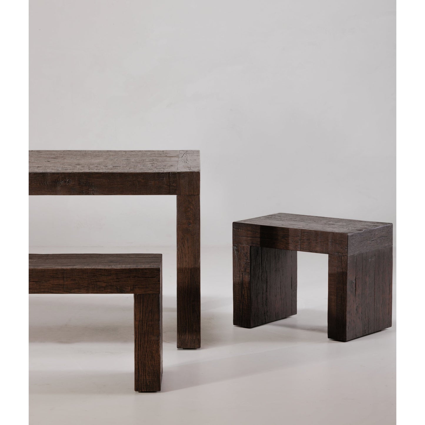 Evander Wood Side Table