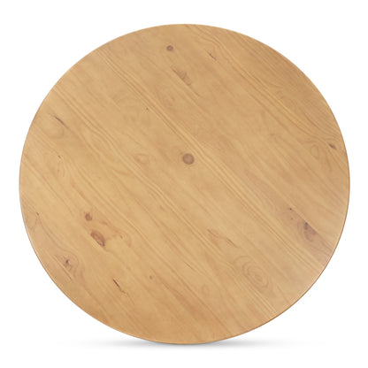 Charles Solid Pine Round Dining Table