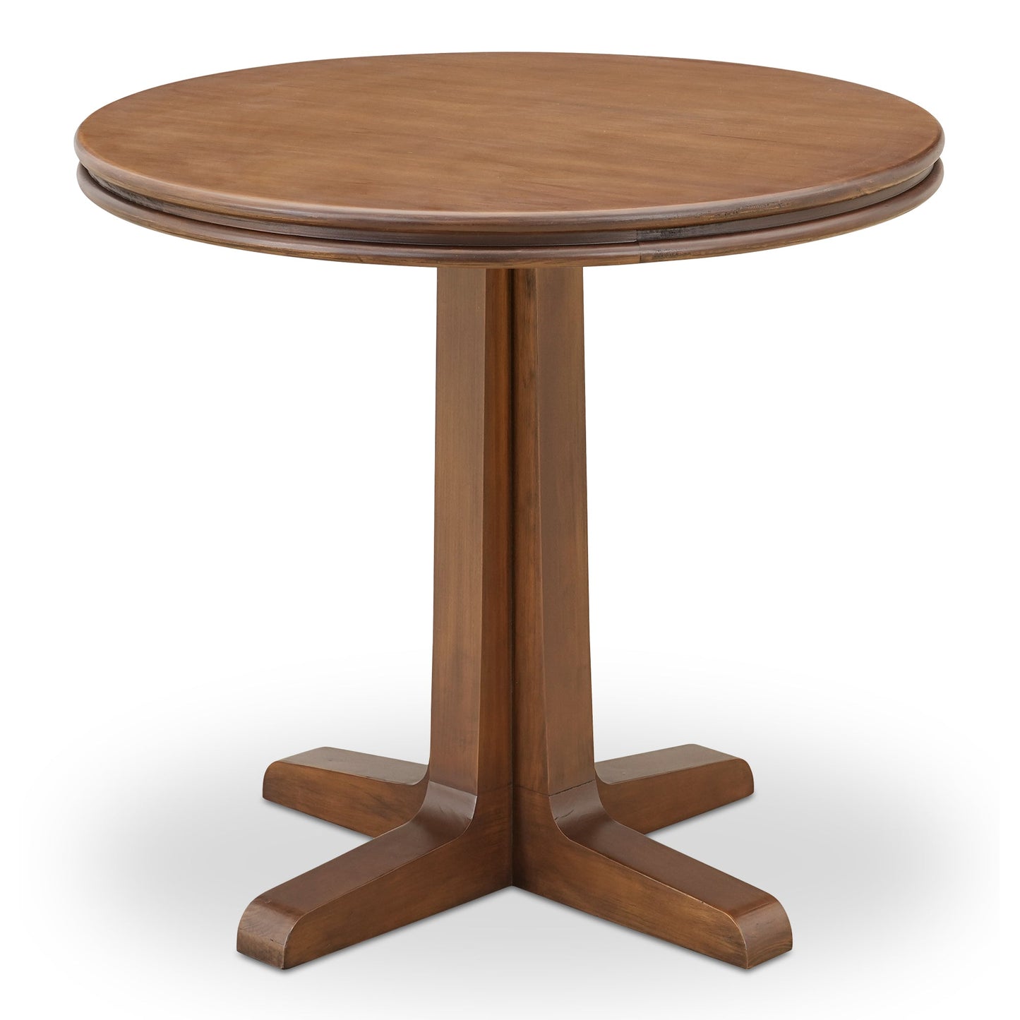 Moe's Home Charles Solid Pine Base Round Cafe Table