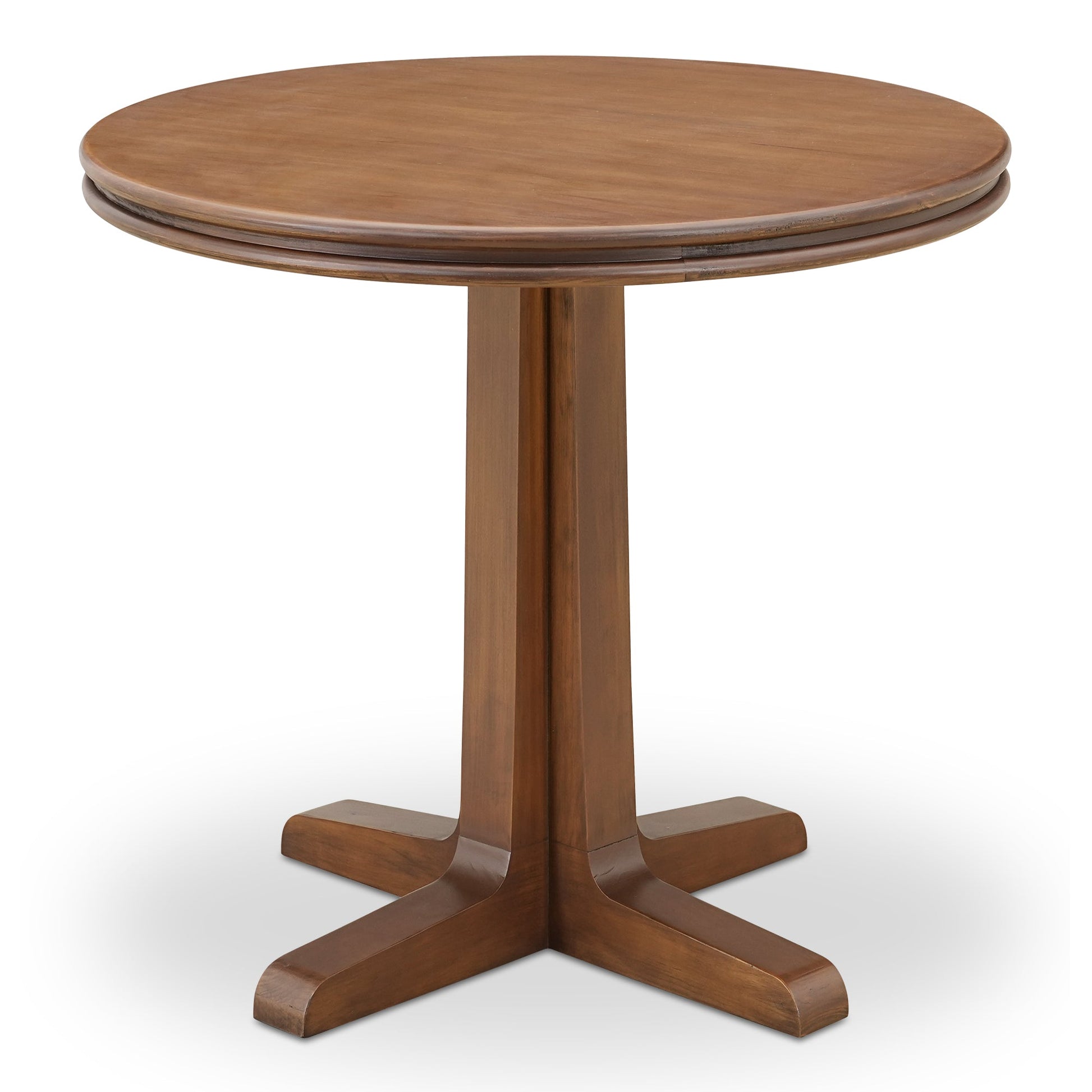 Moe's Home Charles Solid Pine Base Round Cafe Table