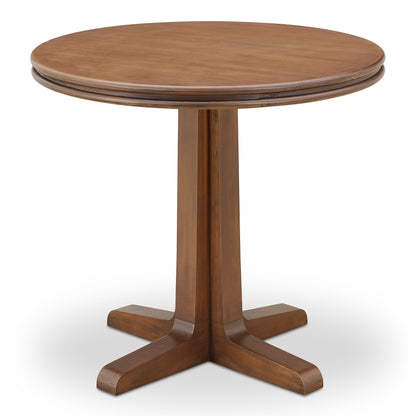 Moe's Home Charles Solid Pine Base Round Cafe Table