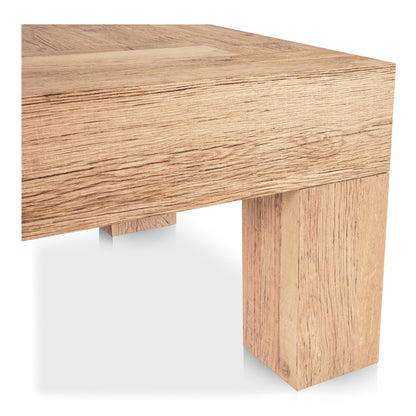 Evander Natural Rectangular Oak Coffee Table