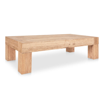 Evander Natural Rectangular Oak Coffee Table