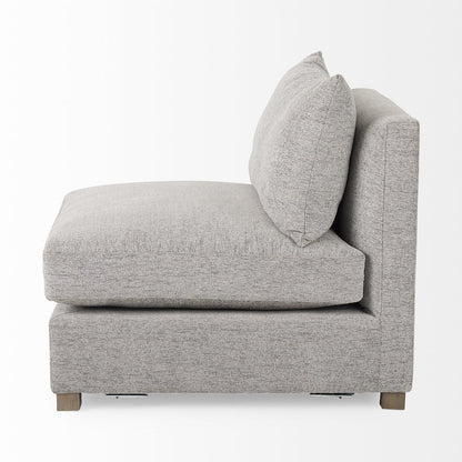 Mercana Valence Fabric Armless Sectional