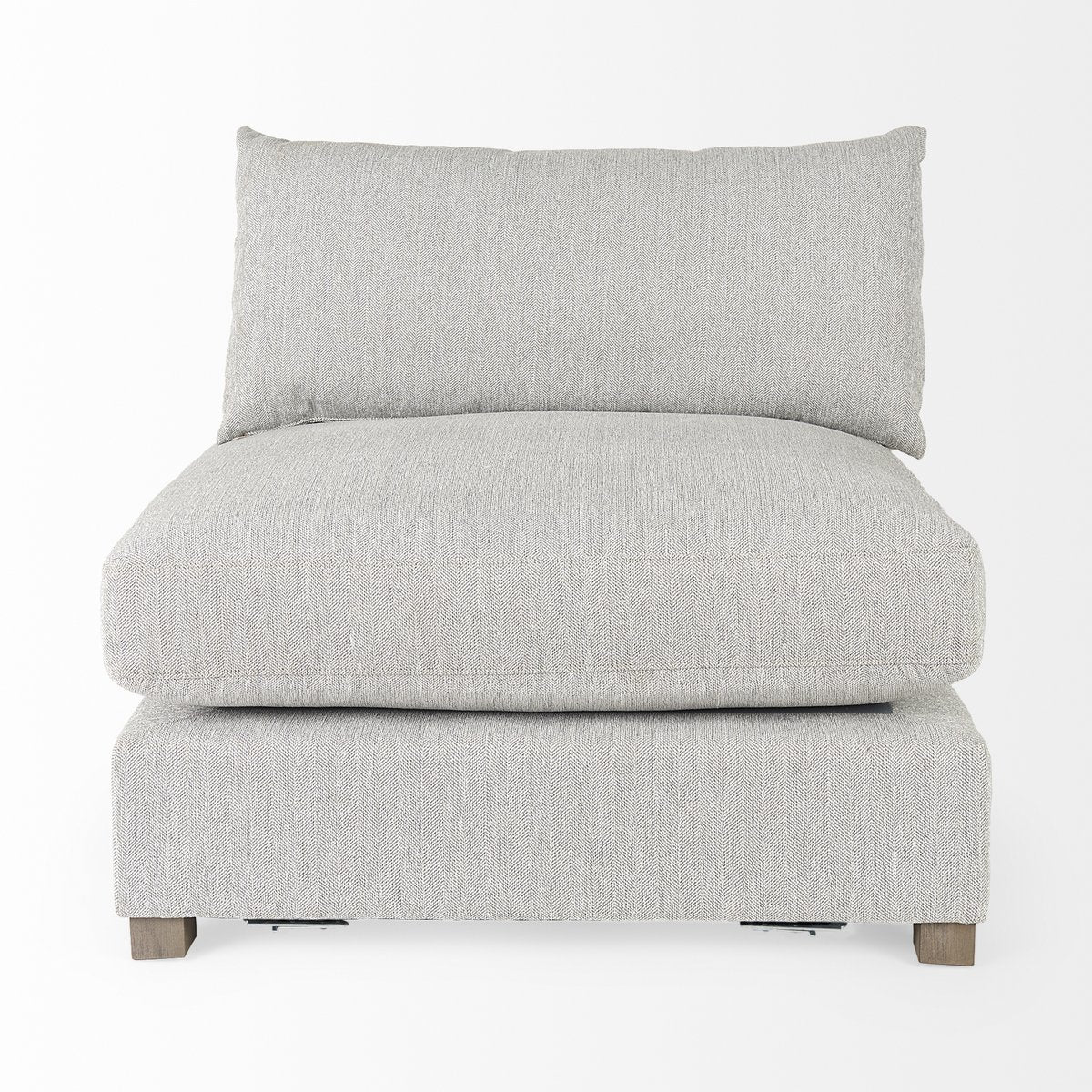 Mercana Valence Fabric Armless Sectional