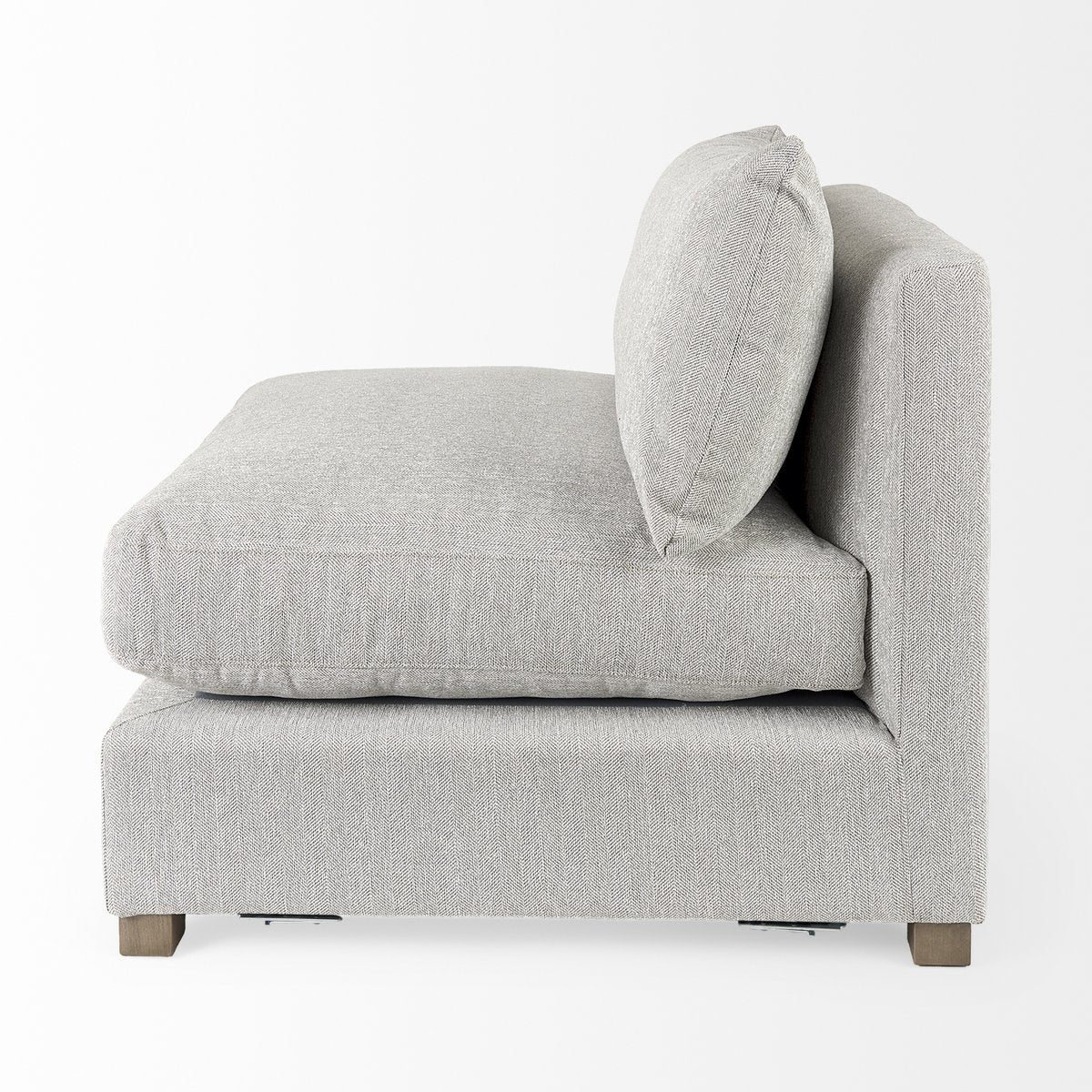 Mercana Valence Fabric Armless Sectional