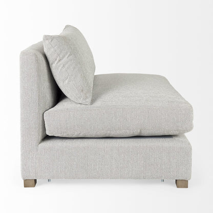 Mercana Valence Fabric Armless Sectional