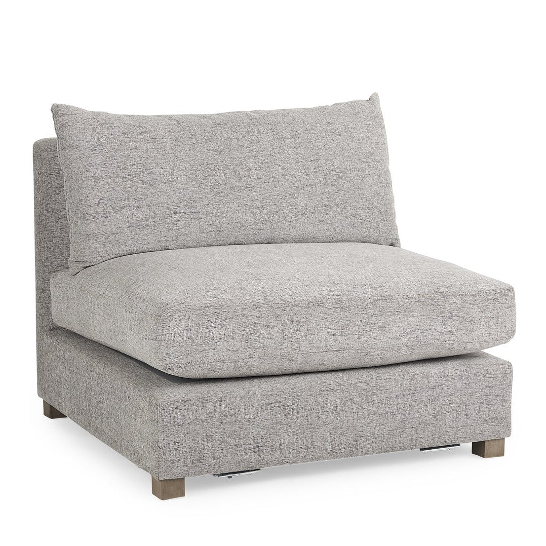 Mercana Valence Fabric Armless Sectional