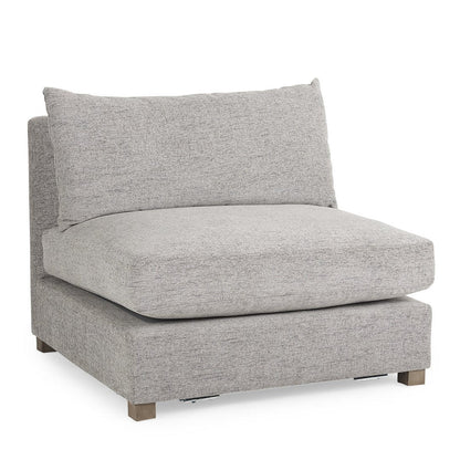 Mercana Valence Fabric Armless Sectional