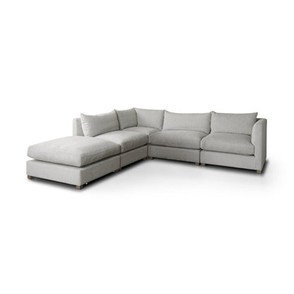 Mercana Valence Fabric Full Size Ottoman