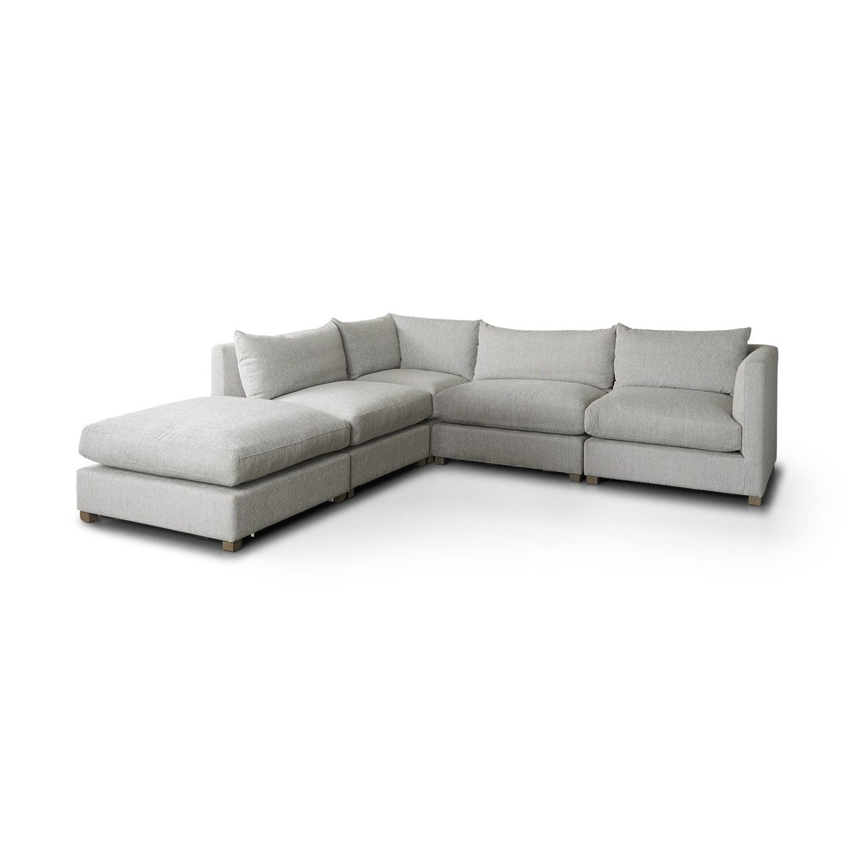 Mercana Valence Fabric Corner Sectional