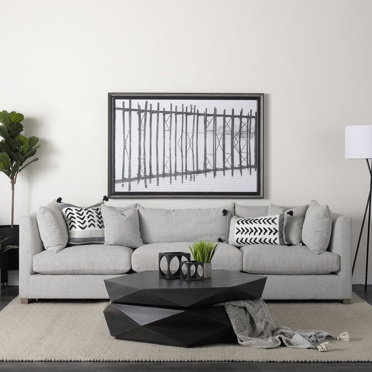Mercana Valence Fabric Modular Sofa