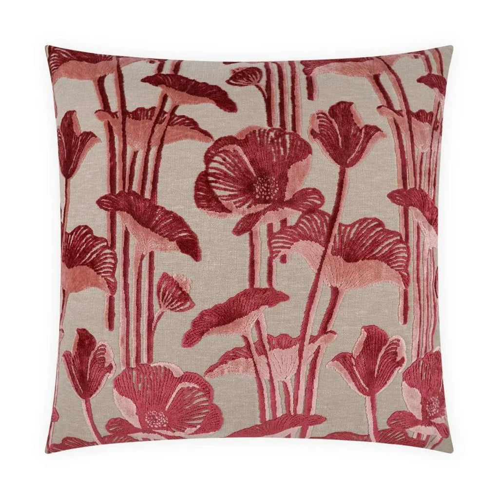 D.V. Kap Vanity Velvet-Blend Throw Pillow 24"x24"