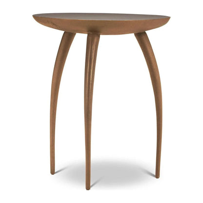 Keel Aluminum Round End Table