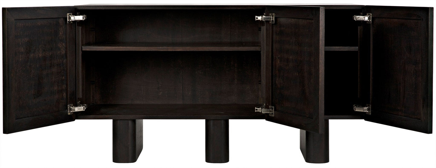 Vega Sideboard, Ebony Walnut-Sideboards-Noir-Sideboards and Things